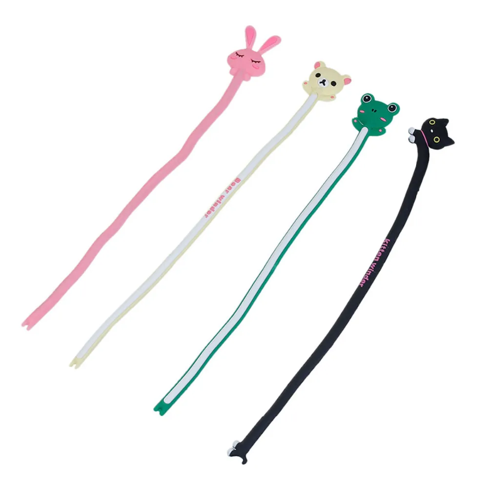 1 PC Cartoon Cable Winder Wire Ties TV Computer Earphone Organizer Holder Winding Thread Tool At Random | Дом и сад