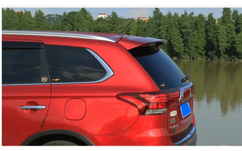 Высококачественный ABS автомобильный Стайлинг заднее крыло моделирование автомобиля хвост аксессуары для MITSUBISHI outlander
