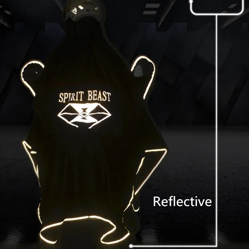 SPIRIT BEAST мотоциклетный плащ дождливый день мотобайкер Ridng защитное оборудование
