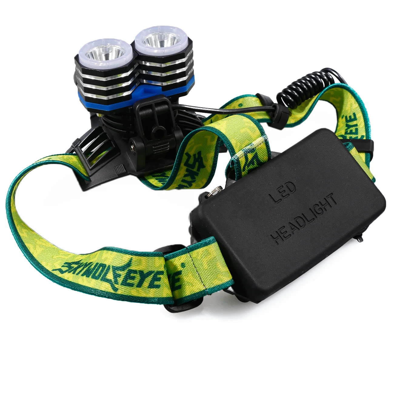 SKYWOLFEYE USB перезаряжаемая фара Высокая яркость Led T6 алюминиевый сплав фонарик 18650