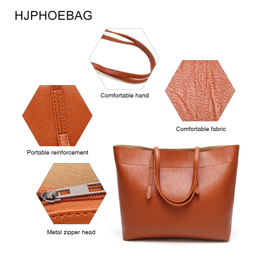 HJPHOEBAG женская сумка Знаменитый модный бренд на плечо женские сумки простая PU