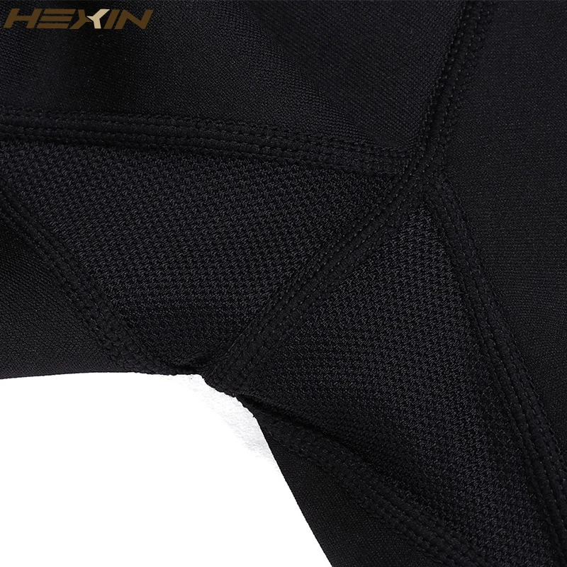 HEXIN моделирующий корсет-боди шорты для сауны леггинсы контроль Трусики фитнес дышащее Корректирующее белье карман длинные брюки для женщин