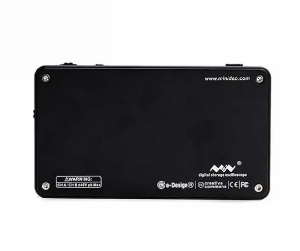 Портативный осциллограф Minidso DS212 двухканальный прибор с полосой 10 м полоса