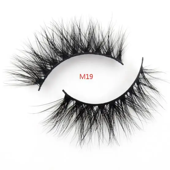 M19 Visofree ресницы натуральные накладные Искусственные ресницы длинный макияж 3D норковые ресницы, наращивание ресниц норковые ресницы красота 43 стиля - Цвет: M19