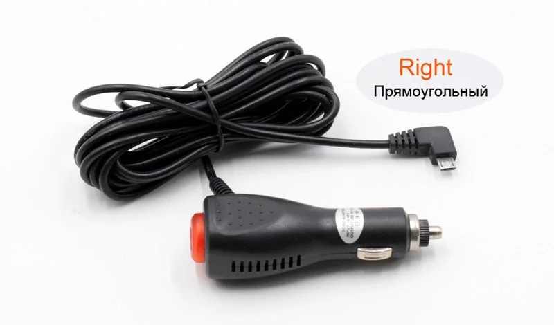 XCGaoon 5V 2A Micro USB Автомобильное зарядное устройство с переключателем для смартфона/автомобиля dvr камера/gps вход 12V 24V длина кабеля 3,5 метров 11.4ft