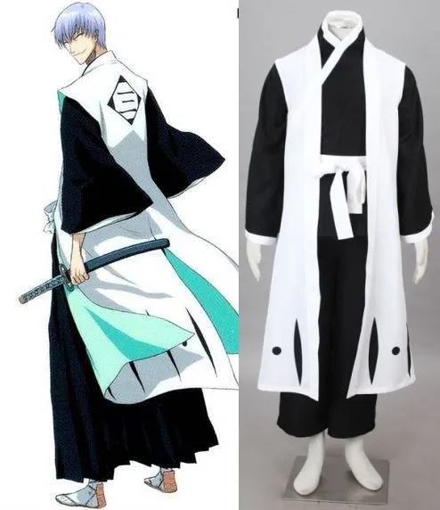 Bleach ичимару Джин кимоно косплей костюмы на Хэллоуин | Тематическая одежда и