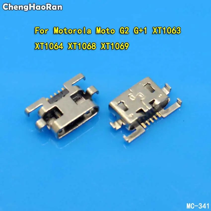 ChengHaoRan для Motorola Moto G2 G + 1 XT1063 XT1064 XT1068 XT1069 Micro USB зарядное устройство разъем