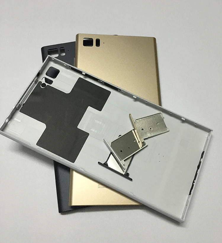 Новая задняя крышка корпус батарейного отсека чехол для Xiaomi 3 M3 Mi3 с лотком