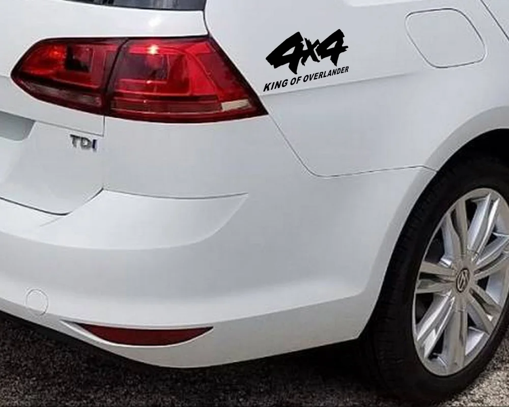 HotMeiNi наклейка для автомобилей JDM Digital 4X4 четырехколесный привод внедорожник