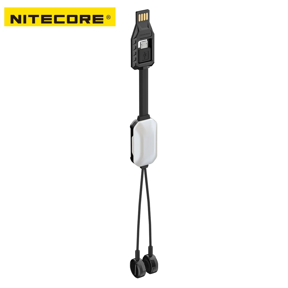 Официальное NITECORE LC10 портативное магнитное наружное USB зарядное устройство для