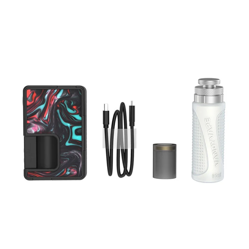 Оригинальный ВАНДИ Vape импульса BF 80 Вт поле Mod с смола/углеродного волокна Панель 8