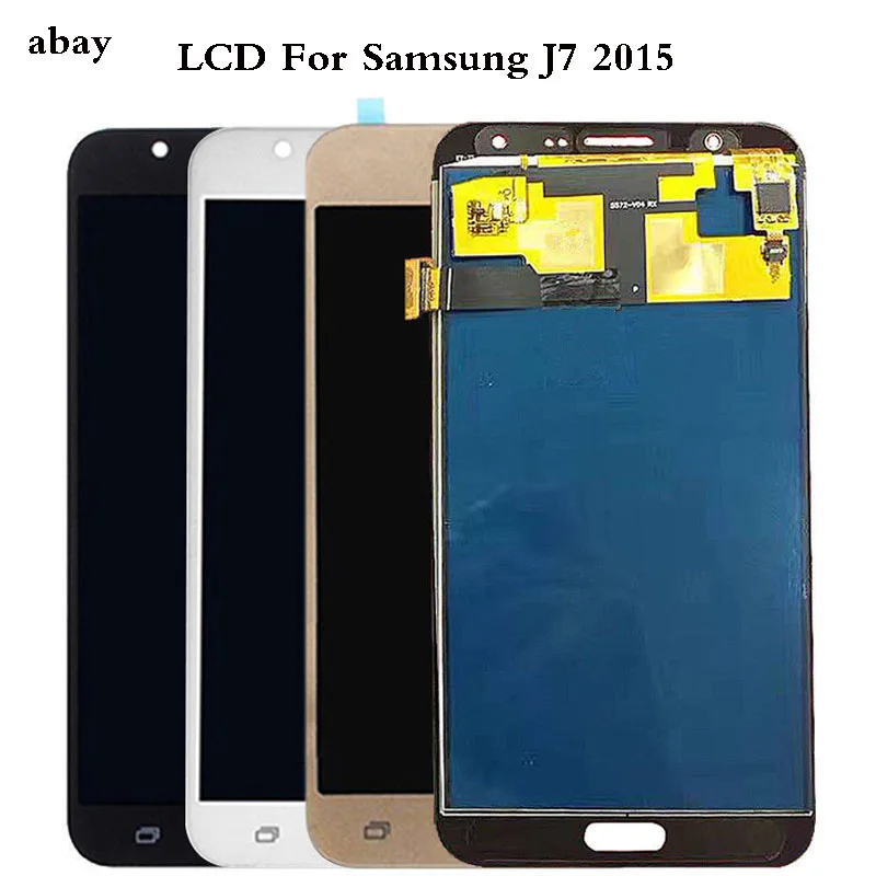 5 ''Новый ЖК дисплей для SAMSUNG Galaxy J7 2015 J700 J700F J700M J700H сенсорный экран дигитайзер