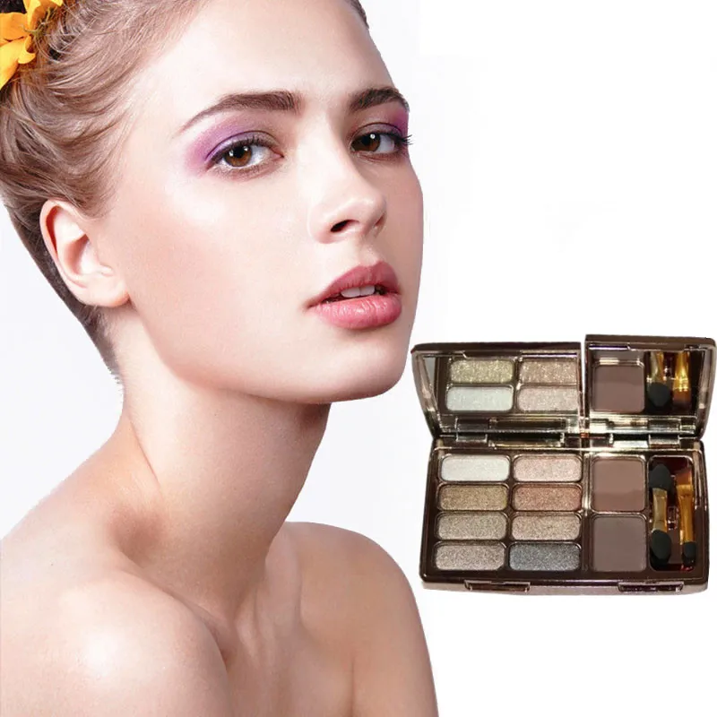 Мерцающие тени для век Pallete 8 цветов Алмазный яркий красочный макияж Вспышка