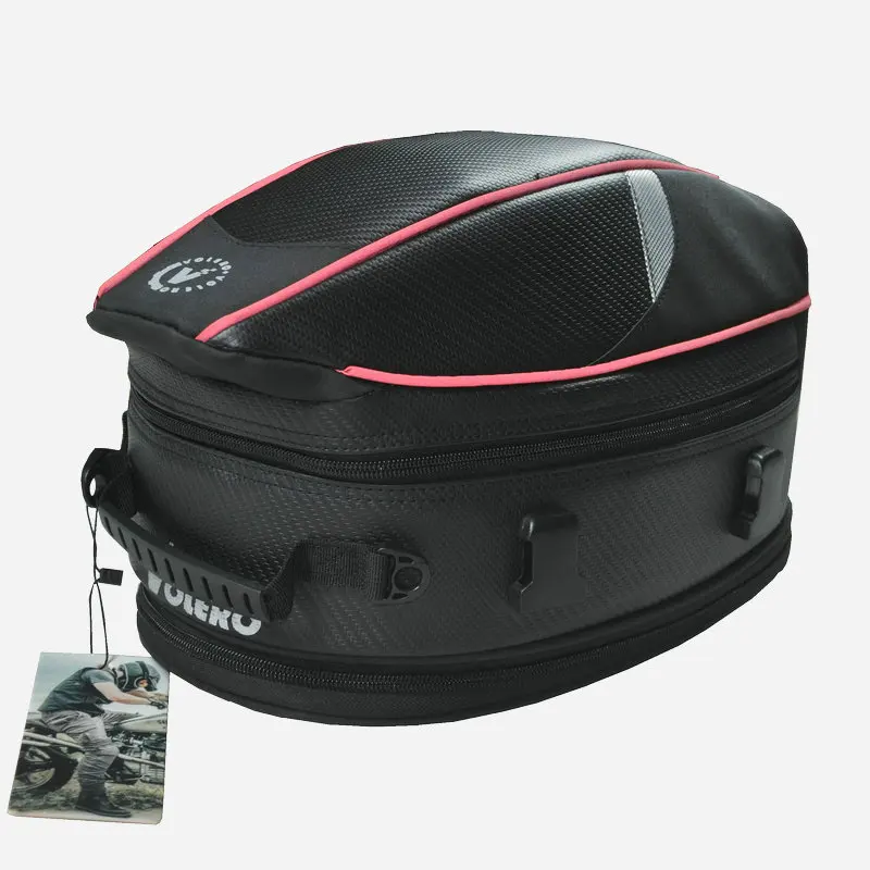 

2019 New VOLERO The Motorcycle Tail Bags Back Seat Bags Kit Travel Bag Motorbike Scooter Sport Luggage Rear Seat Rider Bag Pack