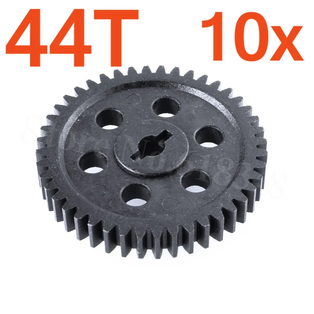 10 шт./лот RC HSP 05112 Diff дифференциальный Spur Gear 44T для 1/10 Nitro Power Off Road Buggy 94105 STORMER Redcat