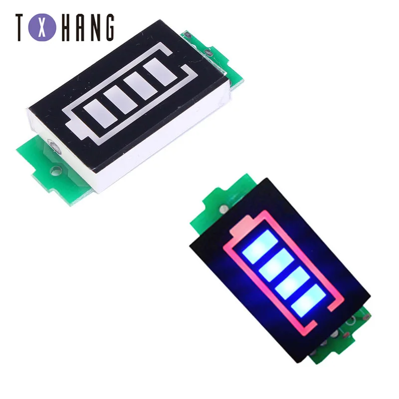 1/2/3/4S Lithium Battery Packs Capacity Indicator Meter Power Level Tester Module Display Board Panel | Электронные компоненты