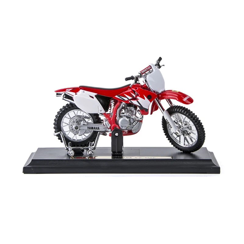 Красные металлические Литые модели мотоцикла Maisto 1:18 YZ450F миниатюрная гоночная