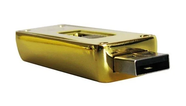 Новейший дизайн золотой Usb флеш накопитель объемом 1 ТБ флешка 128 ГБ 16 32 золотая