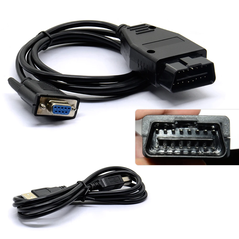 Автомобильный диагностический сканер ELM327 Metal V1.5/V1.5a OBD2 металлический интерфейс USB