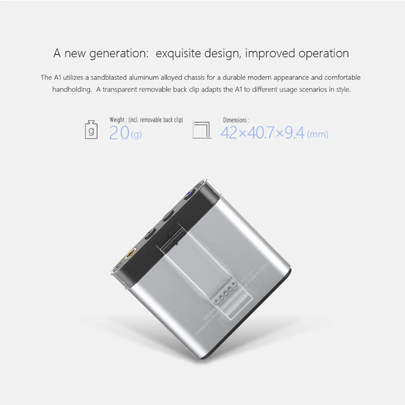 FiiO A1 усилитель для наушников| |