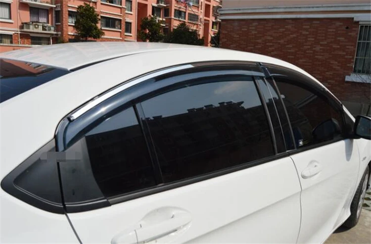 Для окна Honda CITY козырек вентиляционных оттенков защита от солнца и дождя для