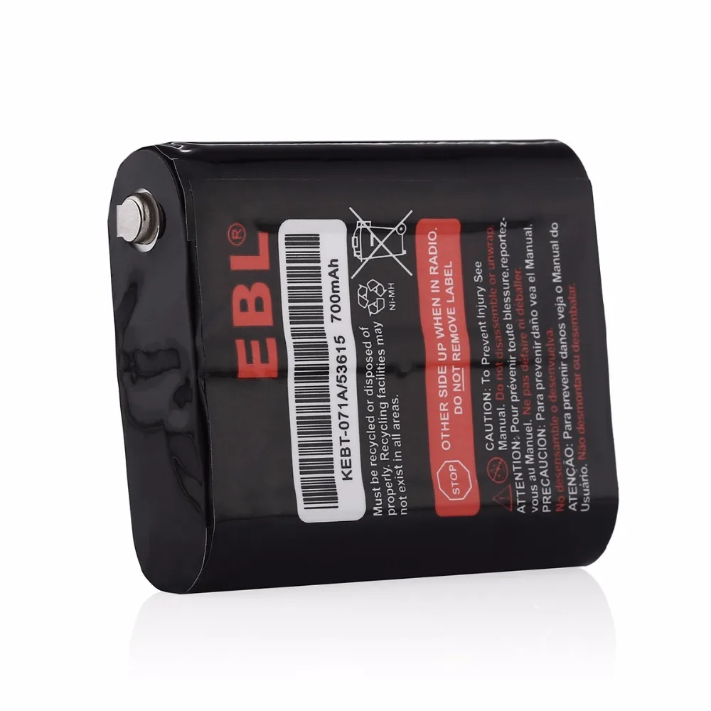 EBL 700 мАч 3 6 в NiMH сменная батарея для Motorola Radio Talkabout аккумуляторы 53615 HKNN4002A HKNN4002B