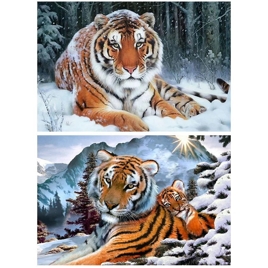 Алмазная картина, алмазная вышивка 5d, сделай сам, полностью квадратные животные, тигр, Алмазная мозаика, Будда, стразы