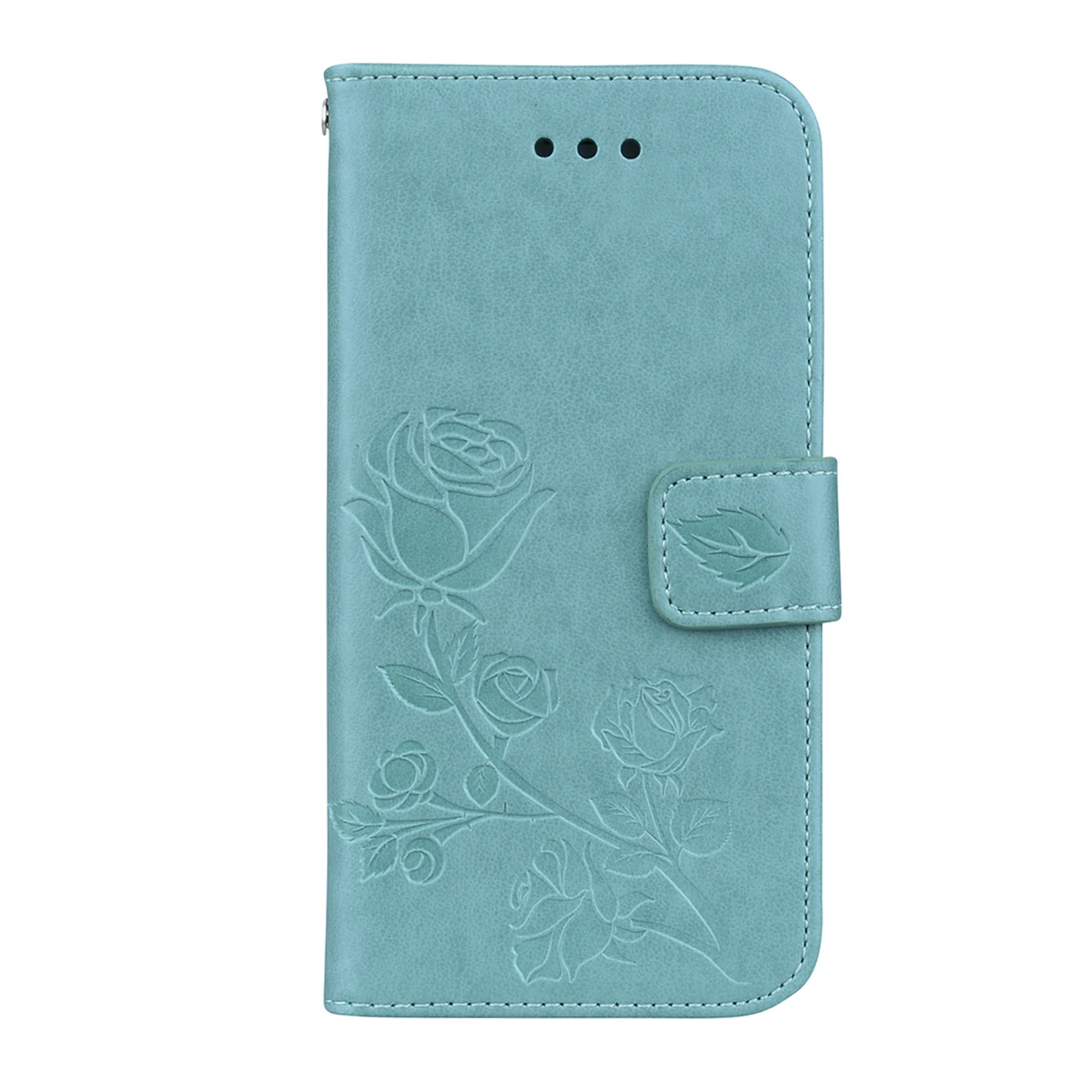 Green Выбитым рельефным цветком кожаный бумажник чехол для samsung Galaxy A3 A5 J1 J3 J5 J7 J530 J730 ЕС G530 S7 край S8 Плюс обложка книги - Цвет: Green