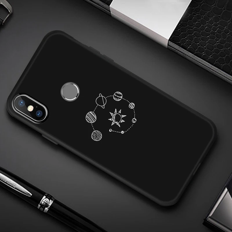 Чехол для Nokia 1 2 3 5 6 7 8 9 7Plus чехол с изображением Луны космоса и животных 2018 X6 Plus |