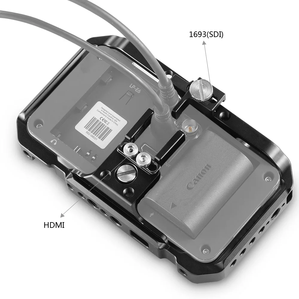Держатель для монитора SmallRig с солнцезащитным козырьком для SmallHD 501/502 " Защитная клетка для монитора с солнцезащитный козырек-2177
