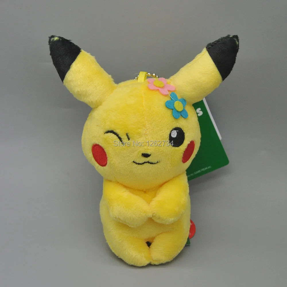 17 видов стилей Vulpix Psyduck Meowth Ash Ketchum Brock James Jesse Misty 12 см подвесная плюшевая кукла Фигурка PCXB