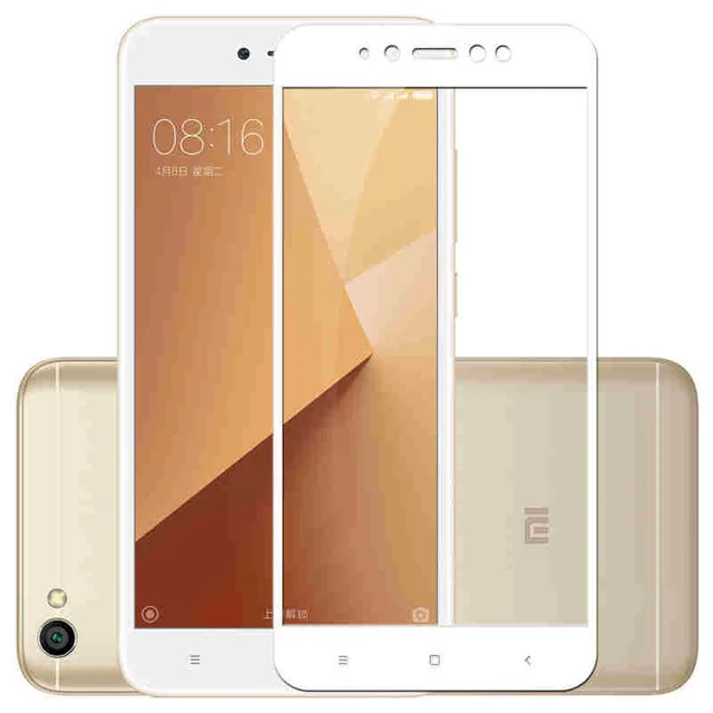 Закаленное стекло с 3D изогнутыми краями 9H для Xiaomi Redmi Note 5A Pro защитная пленка из