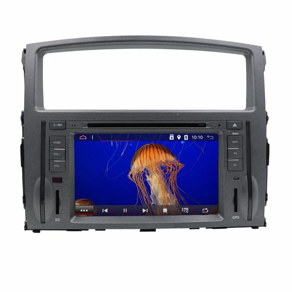 Android 7 1 Quad core 9 дюймов 2 DIN 3g/4 г gps Радио Видео плеер Автомобильный DVD для MITSUBISHI PAJERO V97