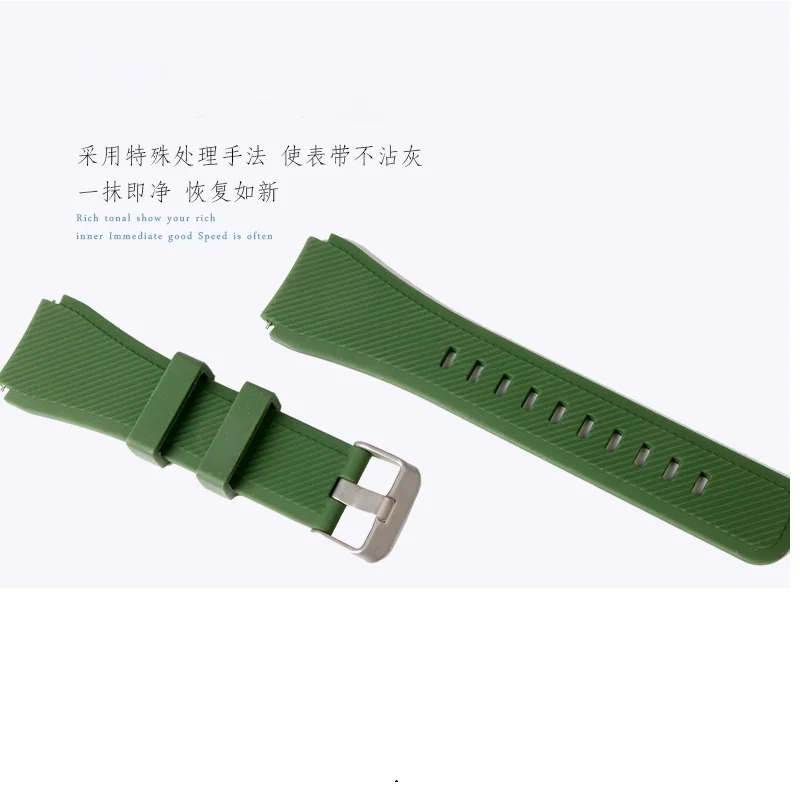 

Silicone Replacement Strap for huawei watch gt For huawei honor magic for huawei watch 2 pro for huawei watch gt active 46mm