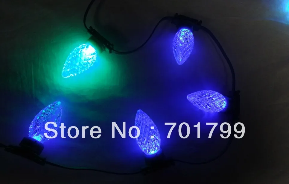 50 узлов DC12V WS2811 светодиодный technicolor пикселей с C9 крышка из водонепроницаемого