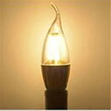 5W E14 LED Candelabra Bulb Warm White Color Starry Sky Led Candle Light SDM2835 25led Chandelier Lamps Gold Shell (AC220-240V) | Лампы и