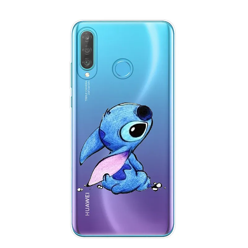 T5972 Мультяшный милый Стич Ститч чехол для телефона huawei P30 P20 Lite Pro P10 P9 P8 Lite Мягкий силиконовый чехол из ТПУ - Цвет: T5972