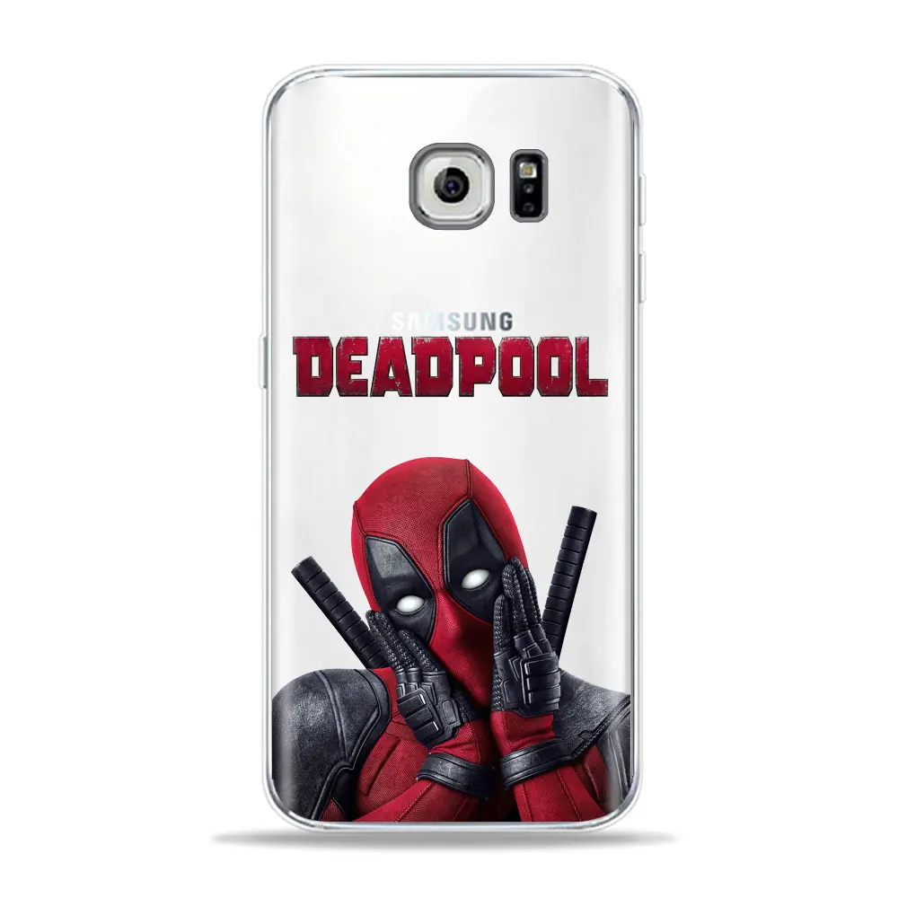 TPU D1701 Забавный чехол для телефона Marvel Бэтмен Чиби Дэдпул для samsung S10 S8 S9 Plus S7 Edge A9 A6 A7 A5 TPU чехол для samsung A50 чехол - Цвет: TPU D1701