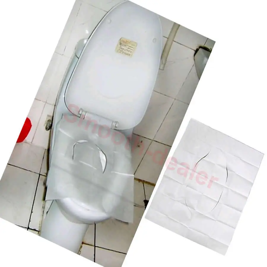 Одноразовые бумажные чехлы для сидений унитаза 10 шт./упак. | Дом и сад