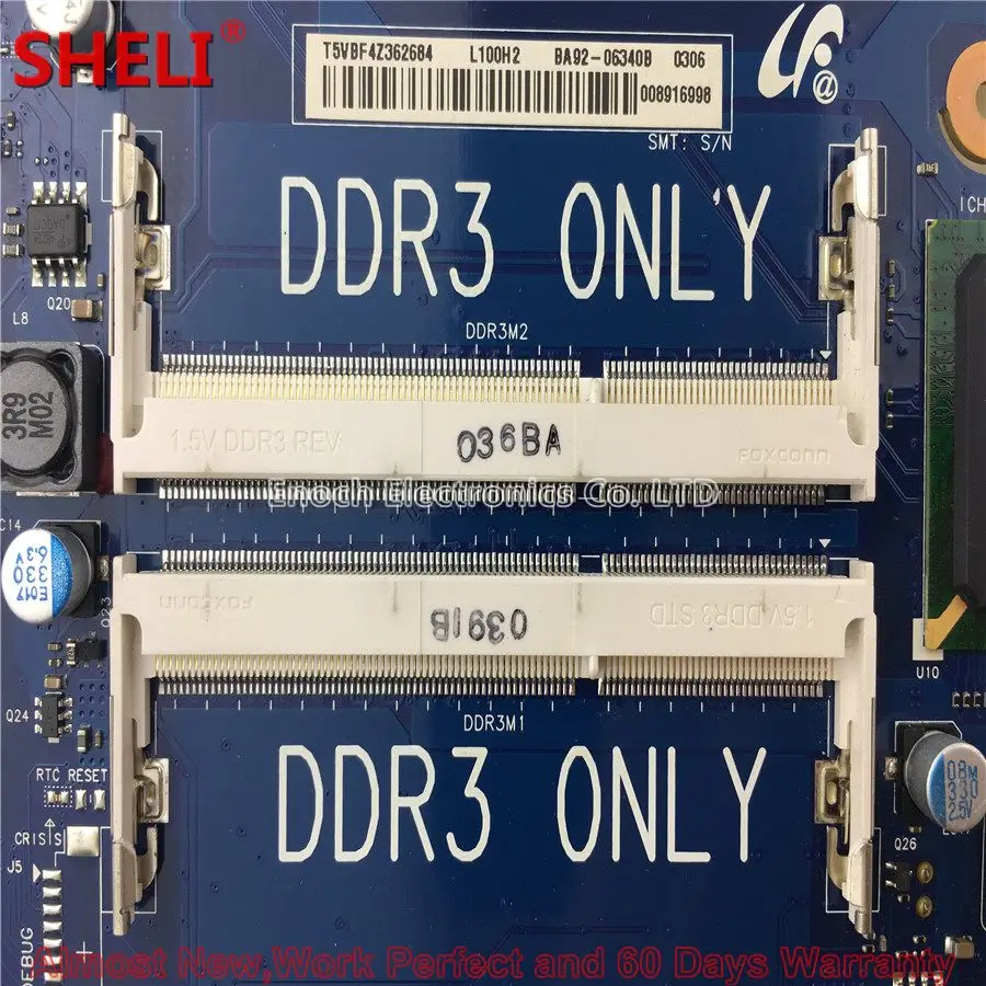Шели BA92 06340A 06340B материнская плата для ноутбука samsung R730 NP BA41 01224A BREMEN UL GL40 основная