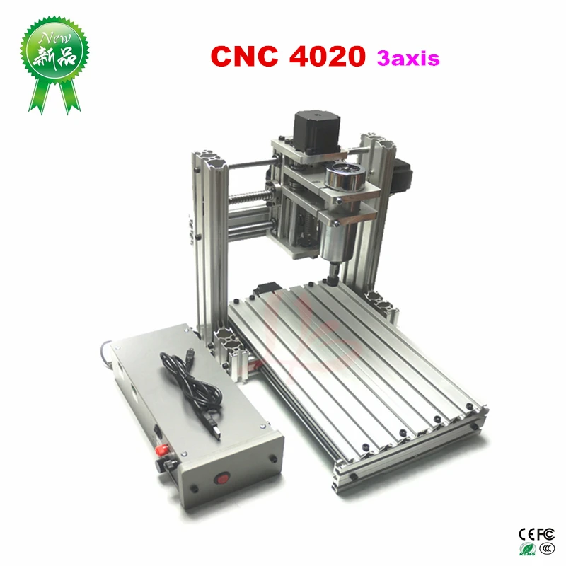DIY мини ЧПУ гравировальный станок 4020 металлический фрезерный сверлильный и