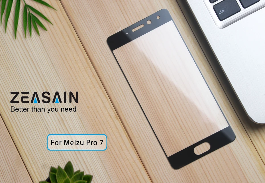 ZEASAIN полное покрытие закаленное стекло для Meizu Pro 7 Plus Pro7 Plus Pro 7 Plus защита экрана 2.5D 9H Защитная стеклянная пленка