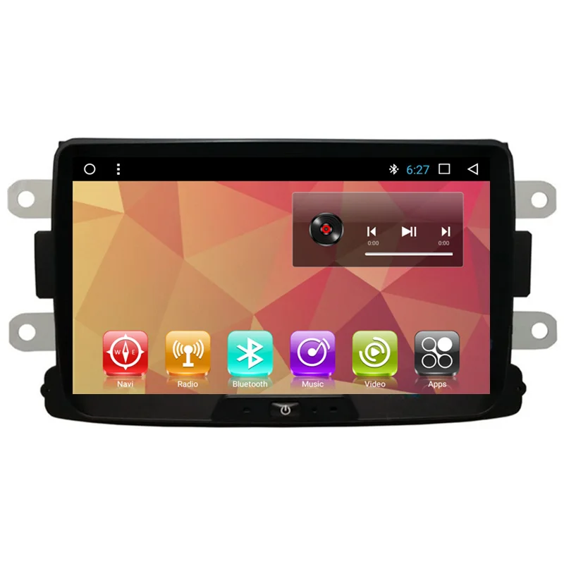 " Android автомобильный мультимедийный стерео радио аудио DVD gps навигация головное устройство для Renault Dacia Duster Captur Sandero Logan Dokker