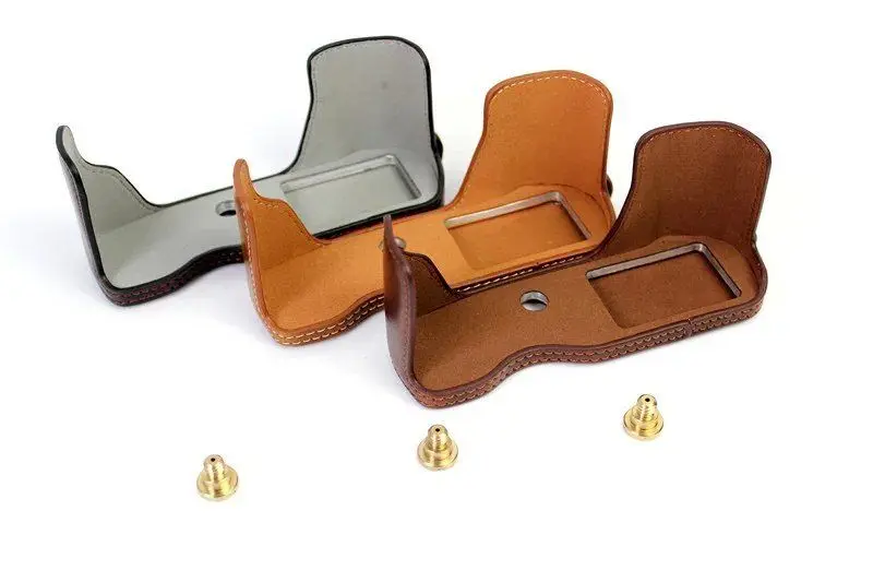 Новый черный коричневый кофе искусственная кожа половина тела набор крышка Camea