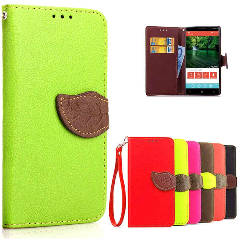 Flip Wallet Case for Nokia Lumia 830 Silicone Leather Phone Cover For With Card Holder Colorful Coque | Мобильные телефоны и