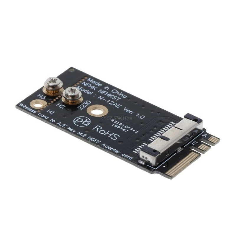 BCM94360CS2 BCM943224PCIEBT2 A/E ключ NGFF M.2 адаптер модуль карты 12+ 6 Pin беспроводной Wi-Fi скорость
