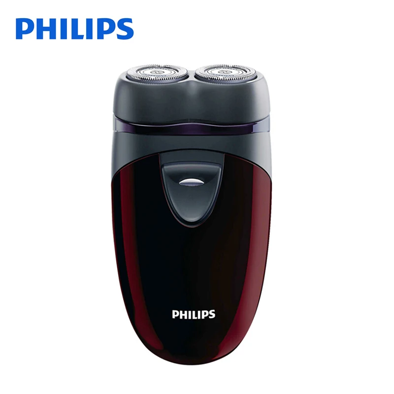 Оригинальная Электробритва Philips PQ206 с двумя плавающими головками AA батарея для отслеживания контура лица для мужской электробритвы
