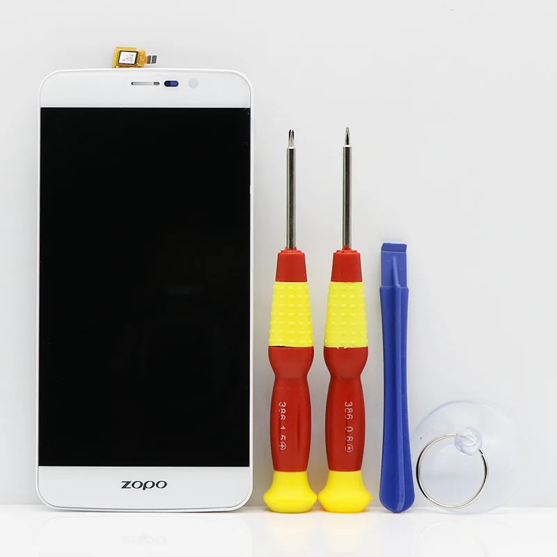 Новый Оригинальный сенсорный ЖК дисплей экран для ZOPO ZP550 дигитайзер в сборе с