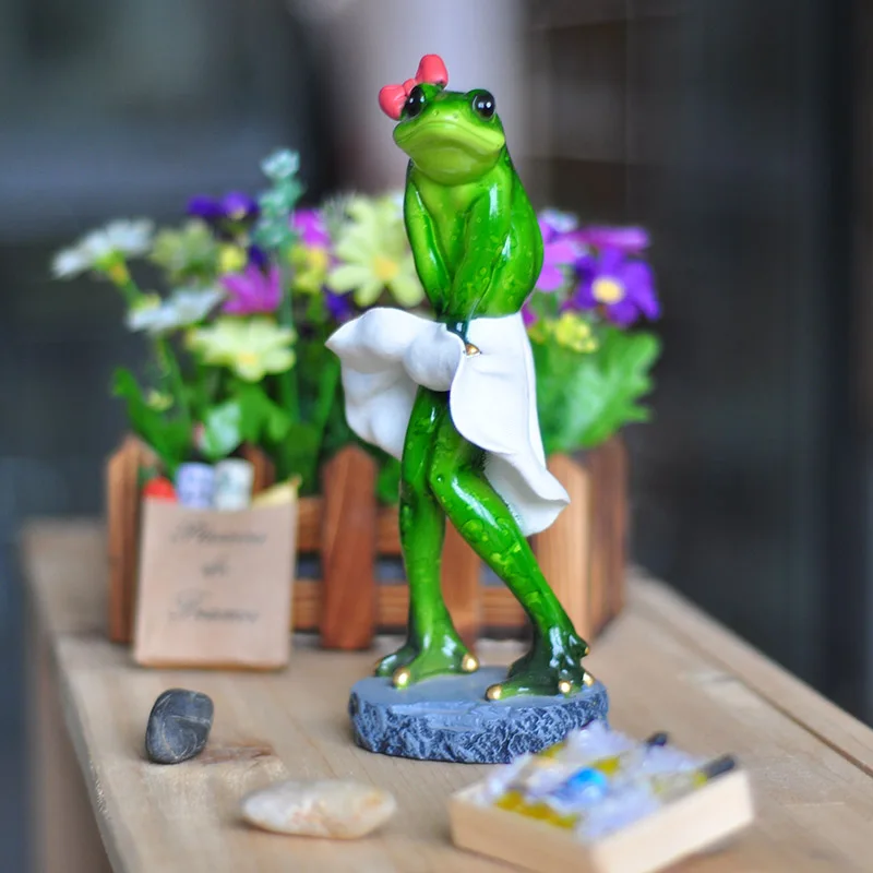 Новый креативный сад Статуэтка бутик украшения милые Brinquedo для дома мультфильм