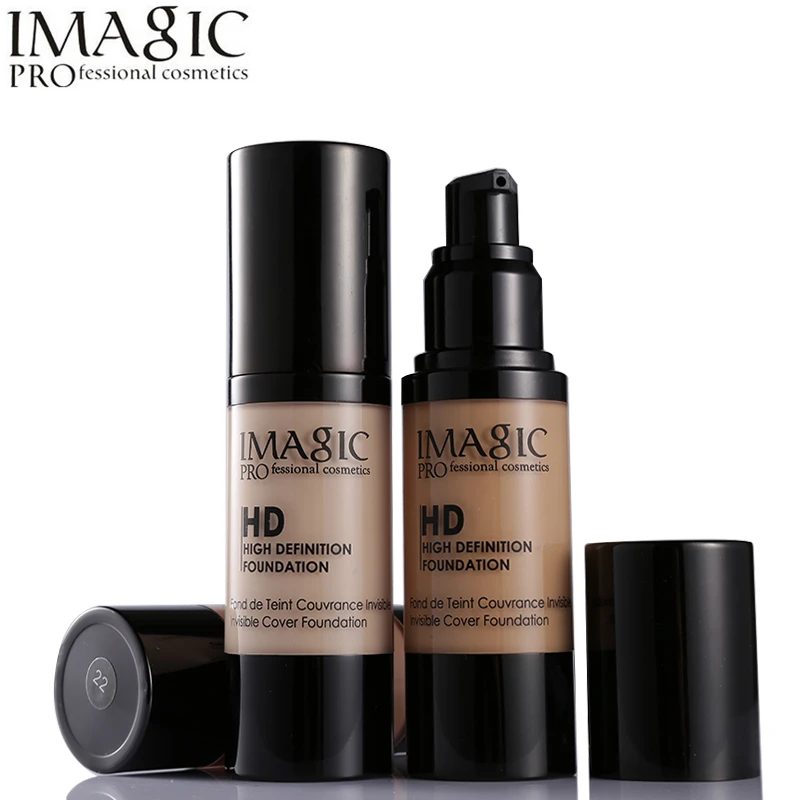 IMAGIC Макияж для лица высокой четкости Жидкий тональный крем консилер палитра